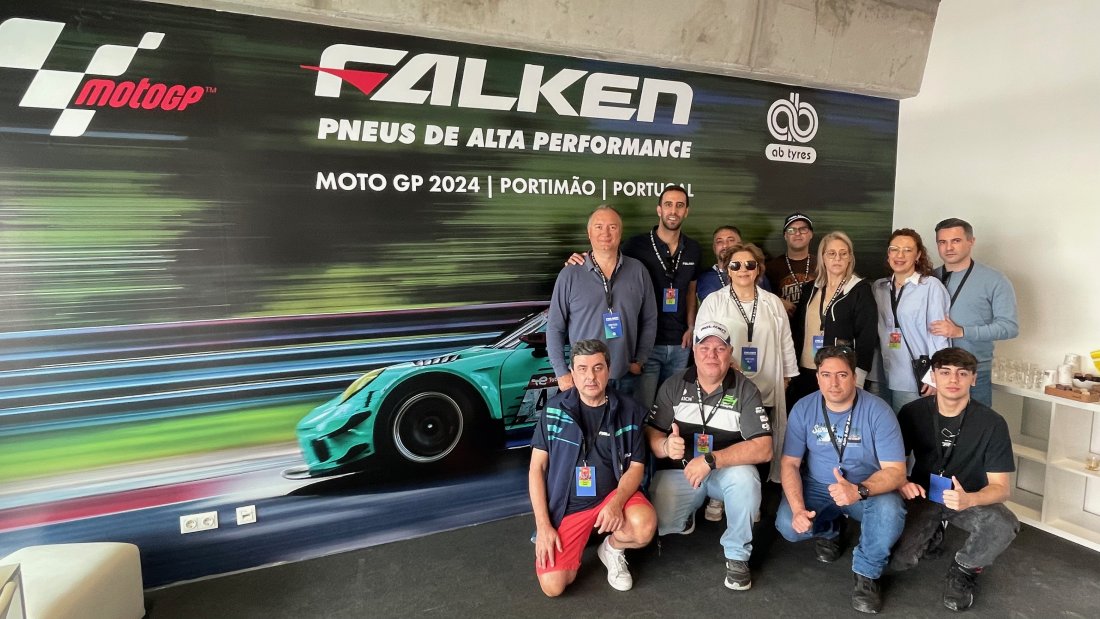 AB Tyres and Falken unveil unique experience provided to customers at Moto GP.