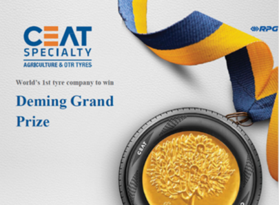 CEAT é a primeira marca de pneus do mundo a ganhar o Deming Grand Prize